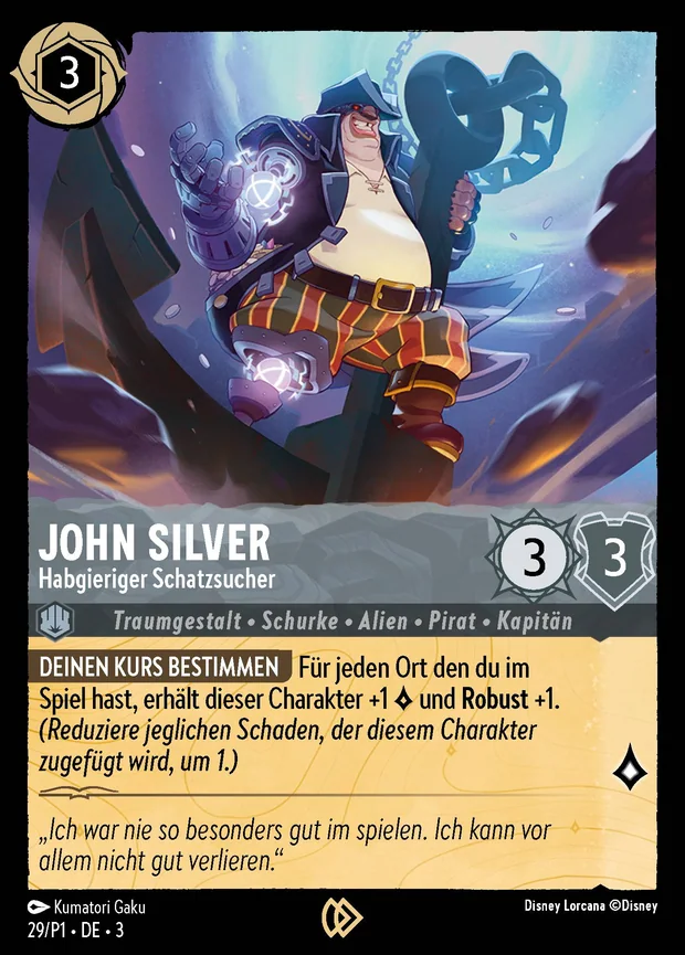 John Silver - Habgieriger Schatzsucher
