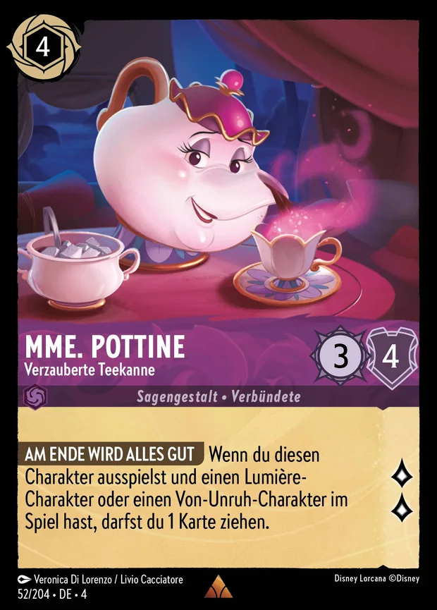 Mme. Pottine - Verzauberte Teekanne