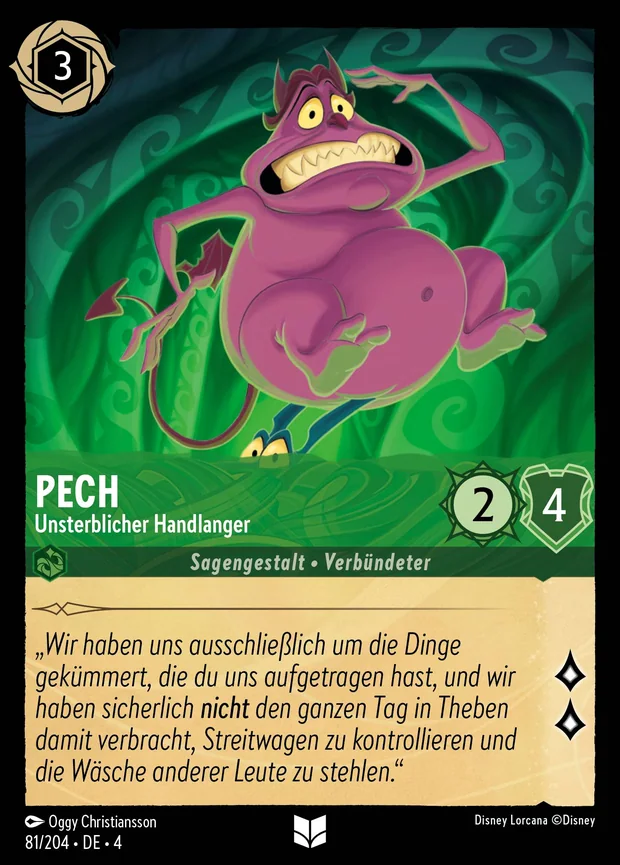 Pech - Unsterblicher Handlanger
