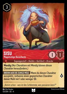 Sisu - Wagemutige Besucherin
