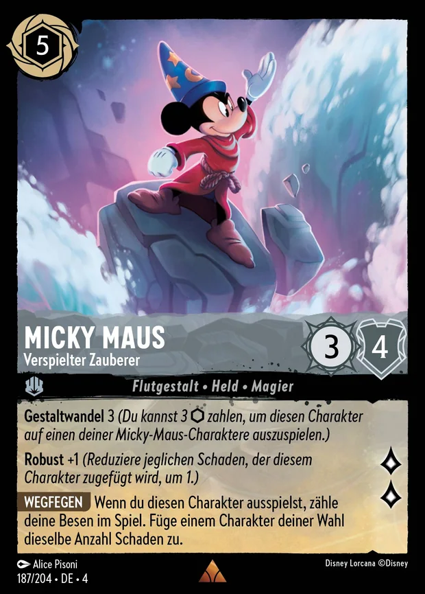 Micky Maus - Verspielter Zauberer