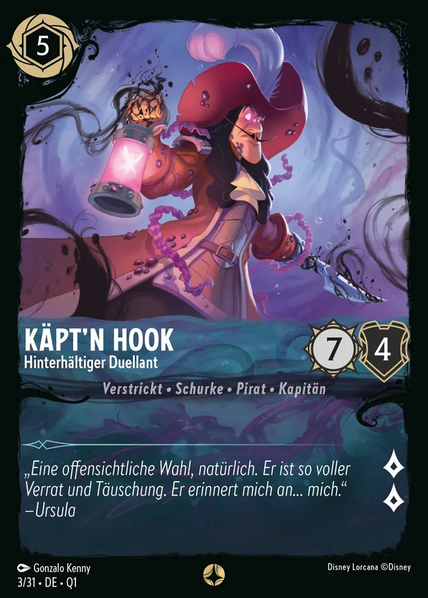 Käpt'n Hook - Hinterhältiger Duellant