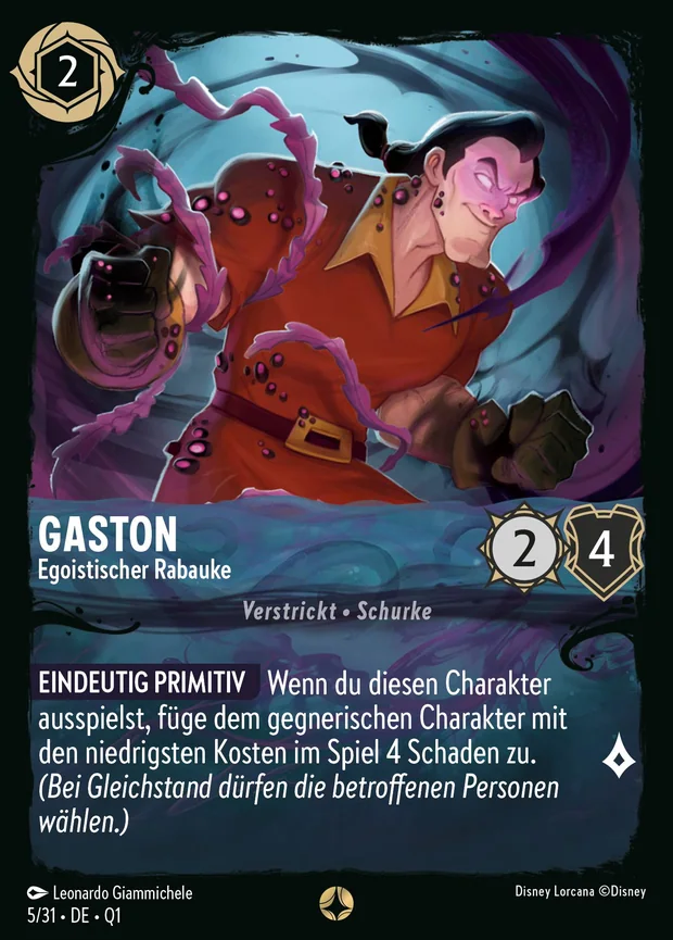 Gaston - Egoistischer Rabauke