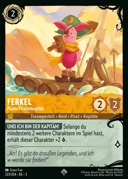 Ferkel - Puuhs Piratenkapitän