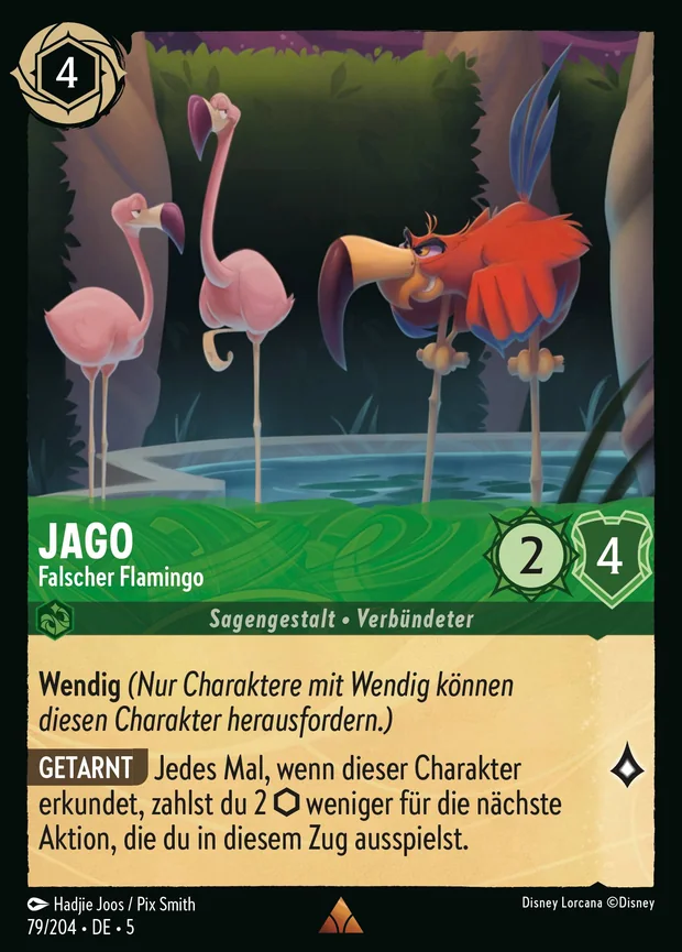 Jago - Falscher Flamingo