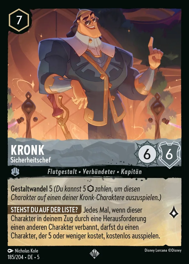 Kronk - Sicherheitschef