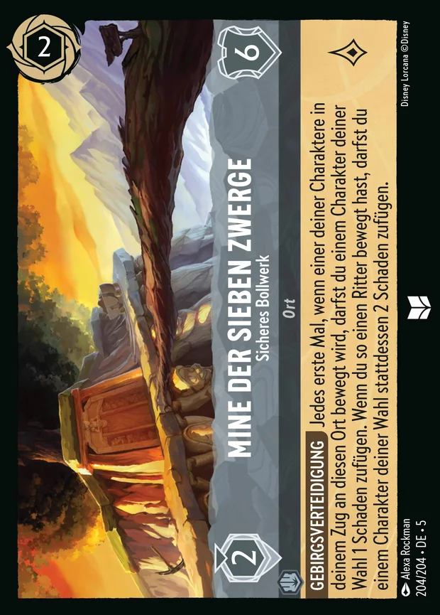 Mine der Sieben Zwerge - Sicheres Bollwerk