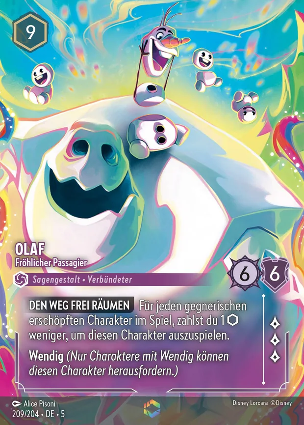 Olaf - Fröhlicher Passagier