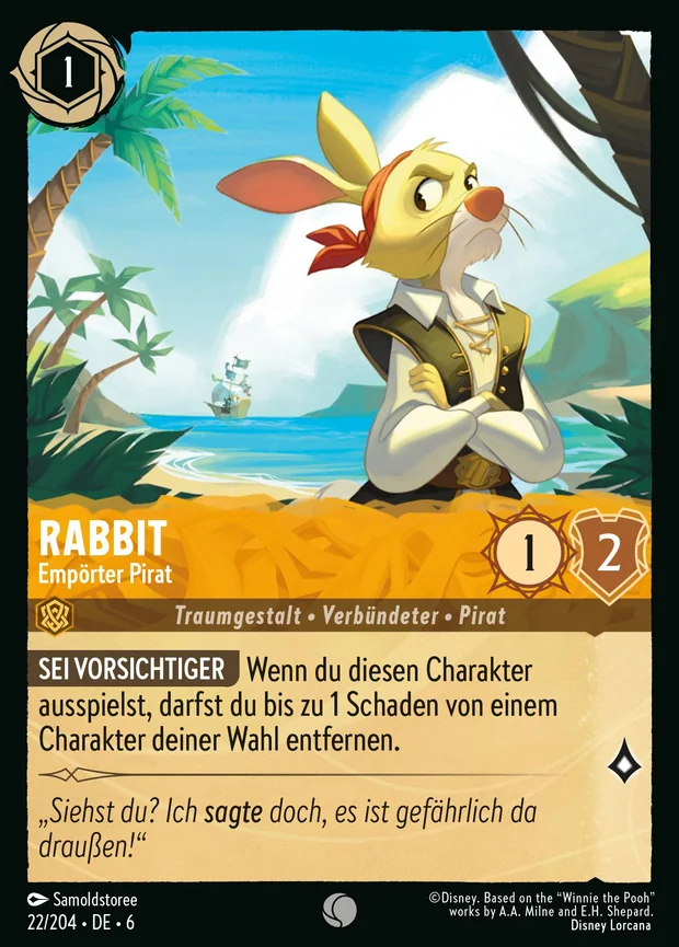 Rabbit - Empörter Pirat