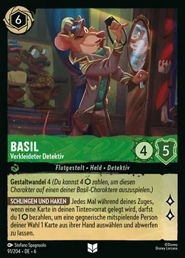 Basil - Verkleideter Detektiv