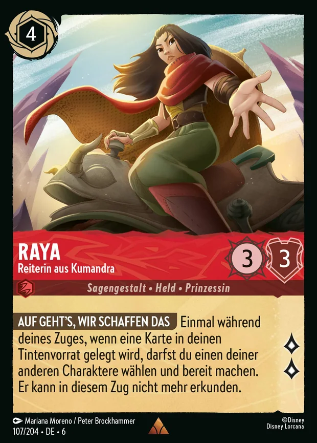 Raya - Reiterin aus Kumandra