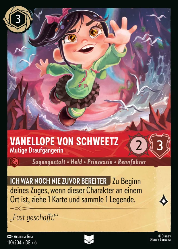 Vanellope von Schweetz - Mutige Draufgängerin