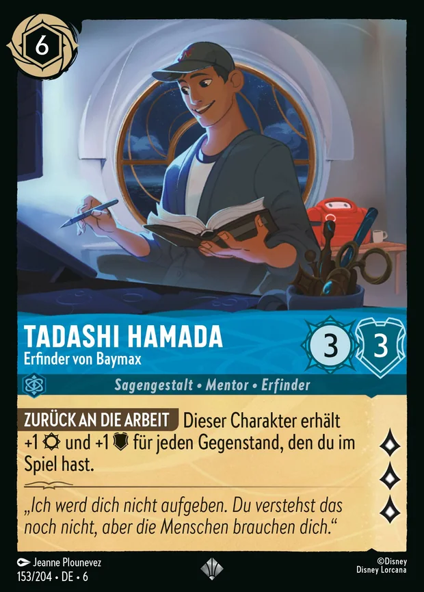 Tadashi Hamada - Erfinder von Baymax