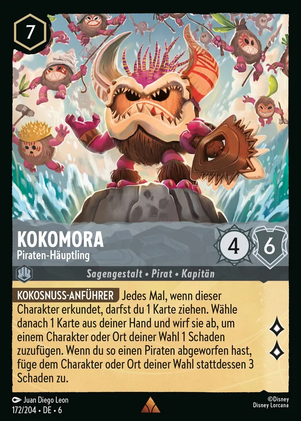 Kokomora - Piraten-Häuptling