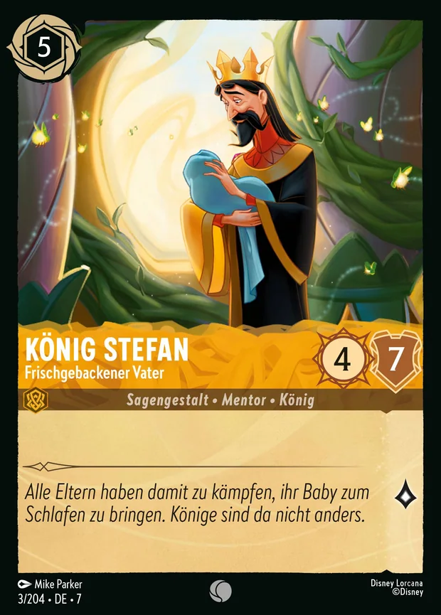 König Stefan - Frischgebackener Vater
