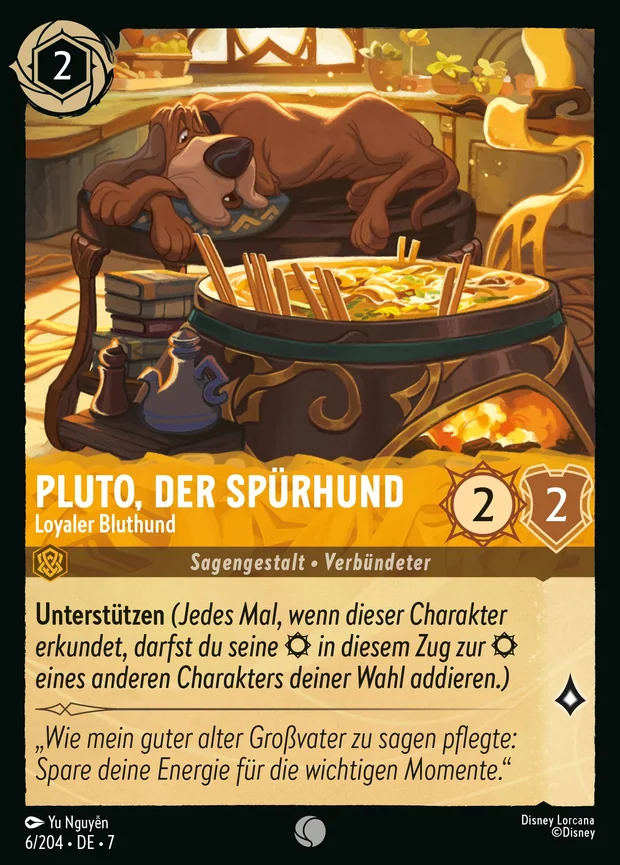 Pluto, der Spürhund - Loyaler Bluthund