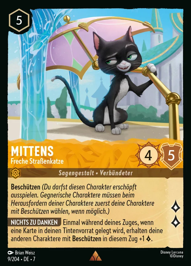 Mittens - Freche Straßenkatze
