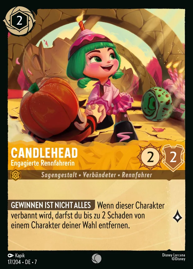 Candlehead - Engagierte Rennfahrerin