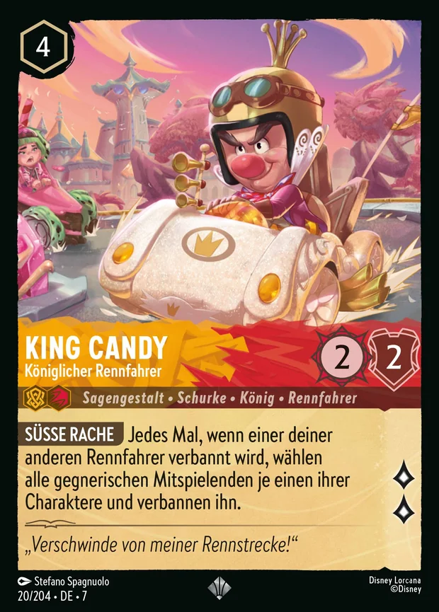 King Candy - Königlicher Rennfahrer