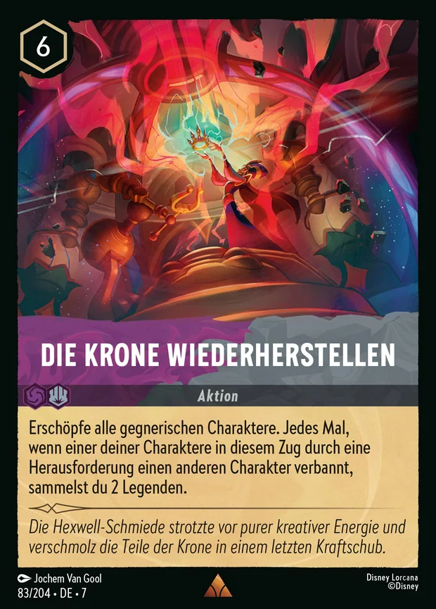 Die Krone wiederherstellen
