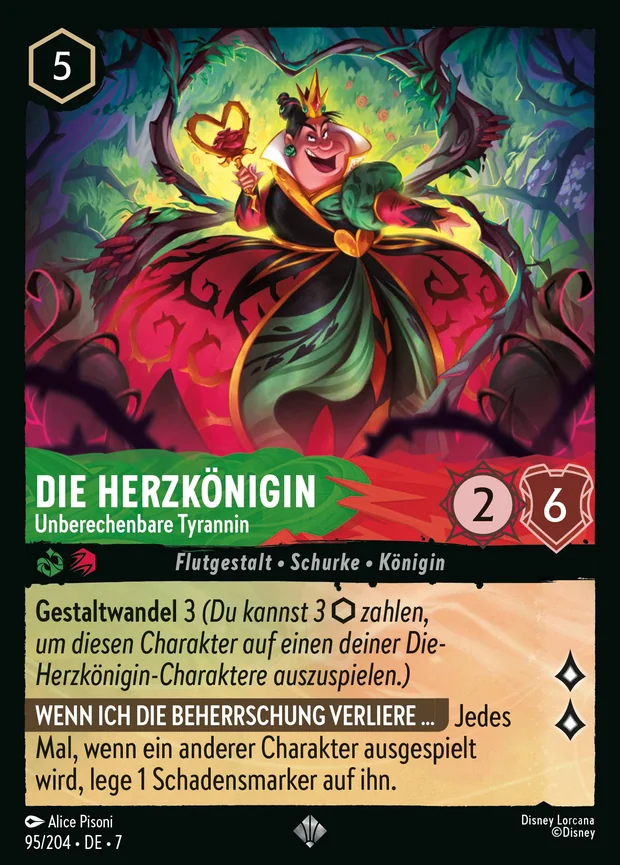 Die Herzkönigin - Unberechenbare Tyrannin