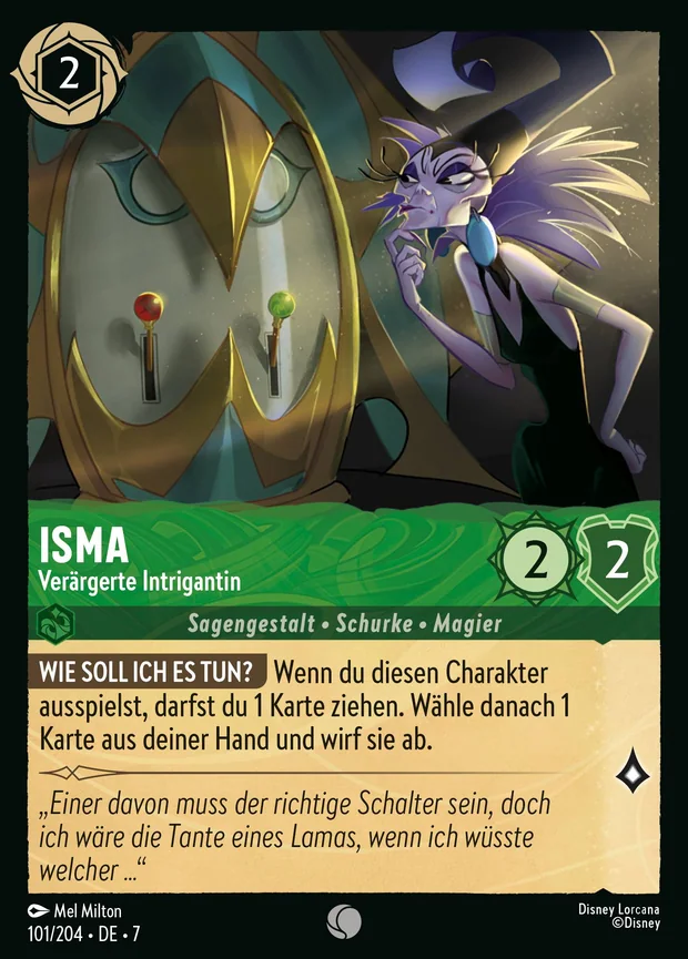 Isma - Verärgerte Intrigantin