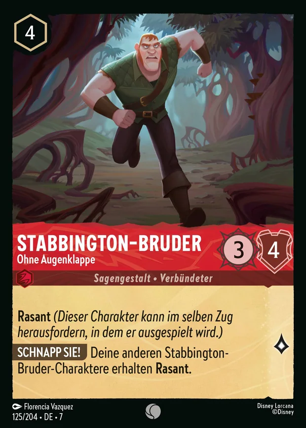 Stabbington-Bruder - Ohne Augenklappe