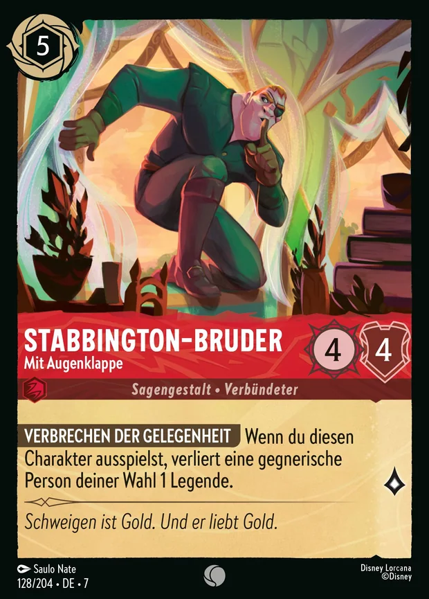 Stabbington-Bruder - Mit Augenklappe