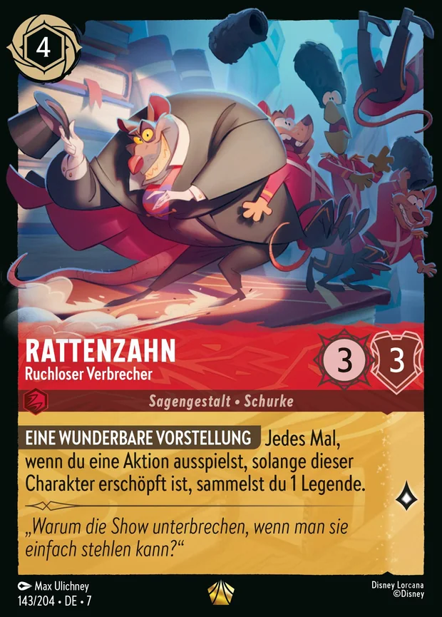 Rattenzahn - Ruchloser Verbrecher
