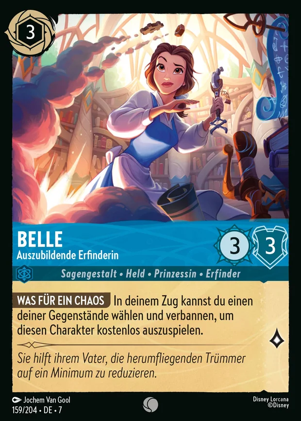 Belle - Auszubildende Erfinderin