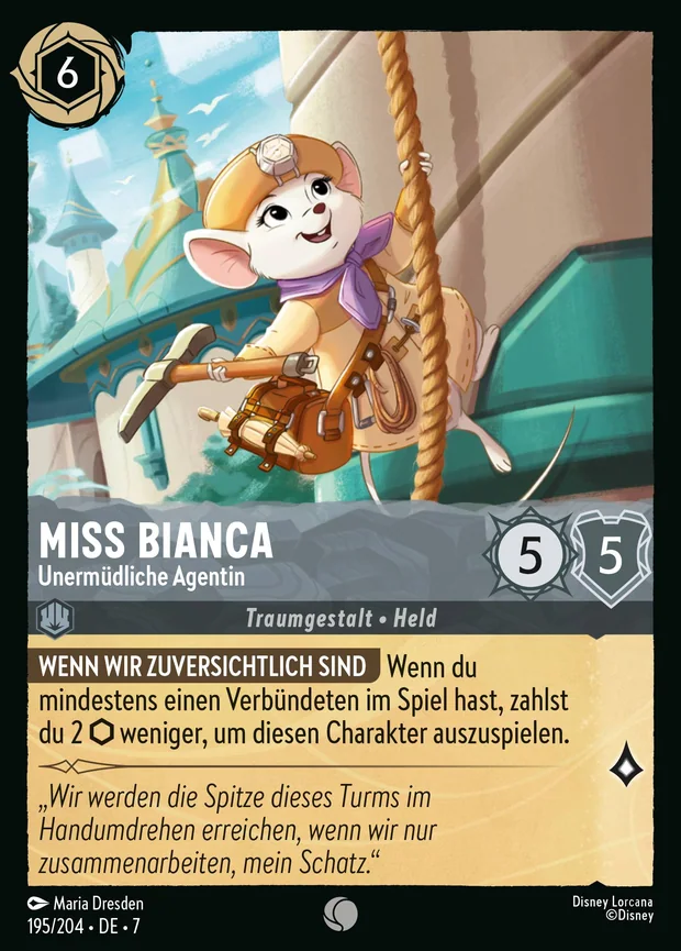 Miss Bianca - Unermüdliche Agentin