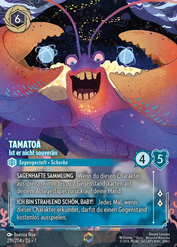 Tamatoa - Ist er nicht souverän
