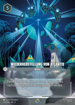 Wiederherstellung von Atlantis
