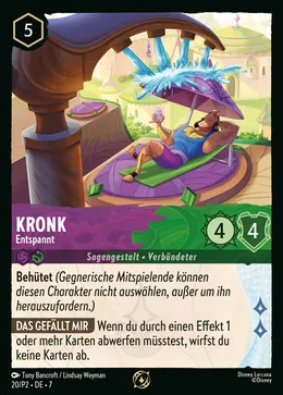 Kronk - Entspannt
