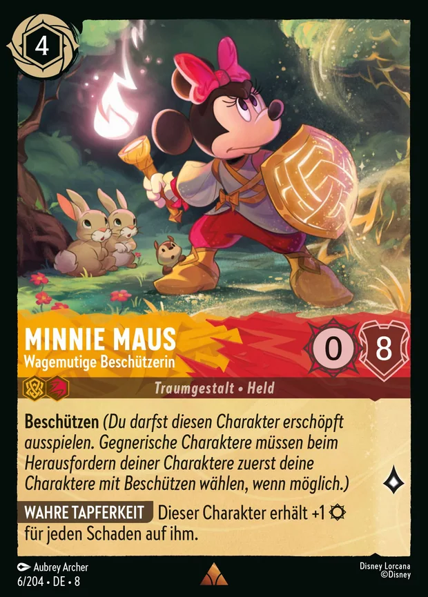 Minnie Maus - Wagemutige Beschützerin