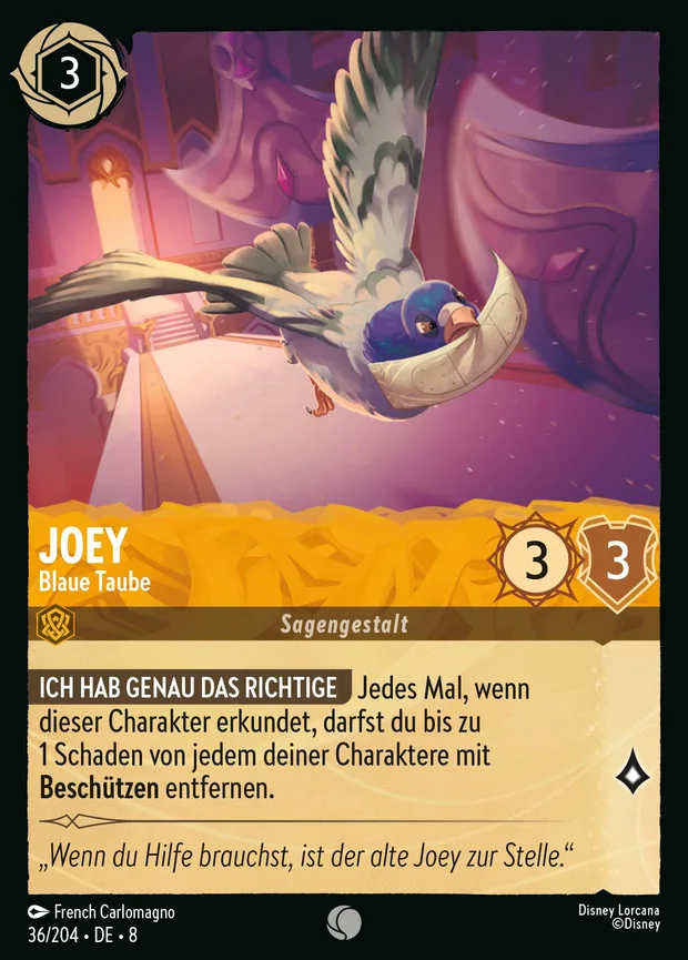 Joey - Blaue Taube
