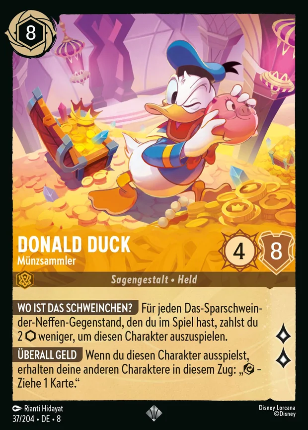 Donald Duck - Münzsammler