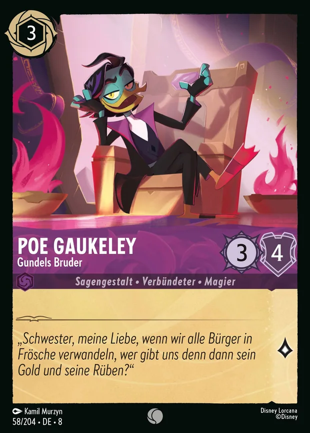 Poe Gaukeley - Gundels Bruder