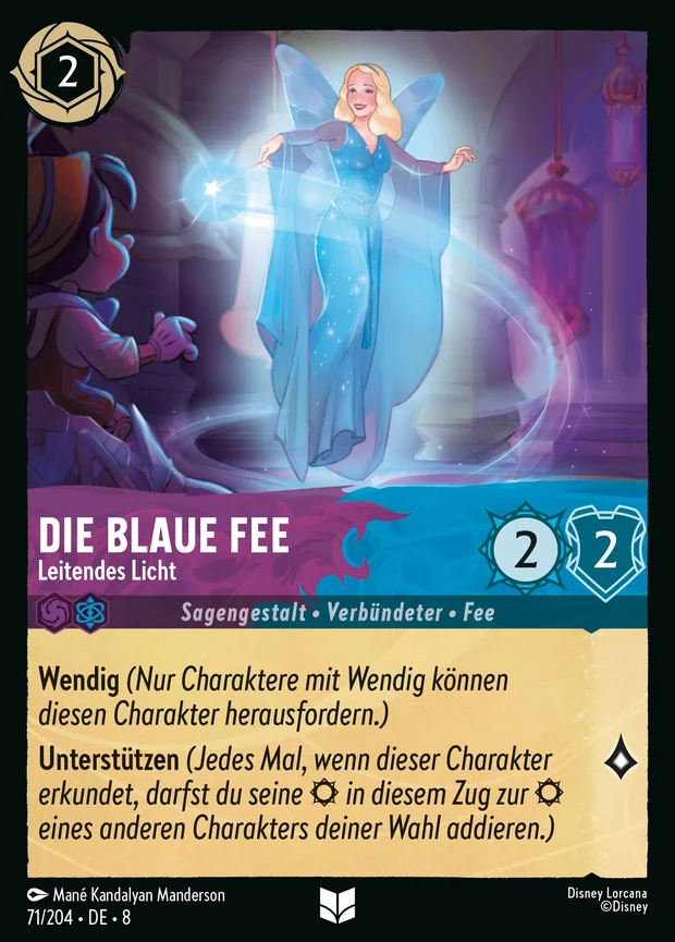 Die Blaue Fee - Leitendes Licht