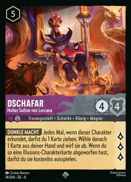 Dschafar - Hoher Sultan von Lorcana