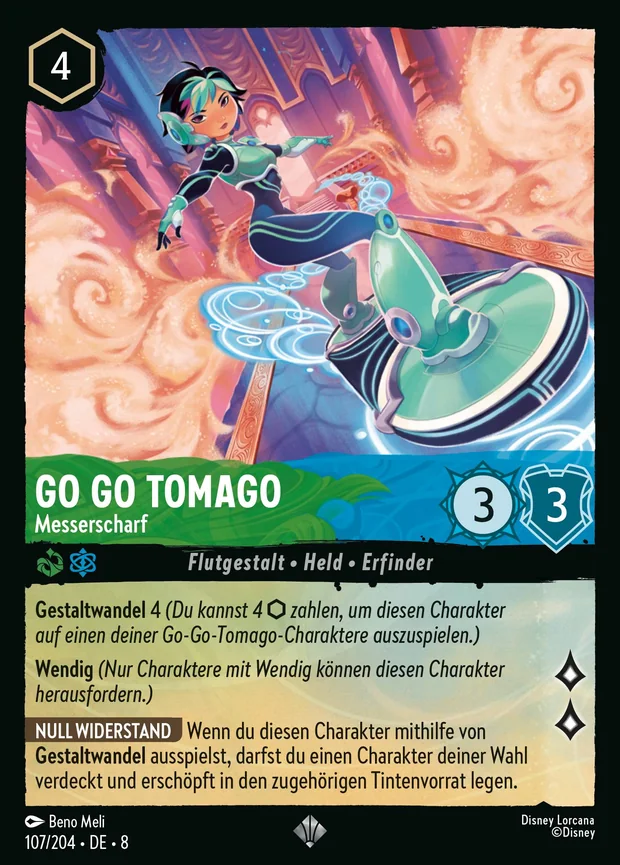 Go Go Tomago - Messerscharf