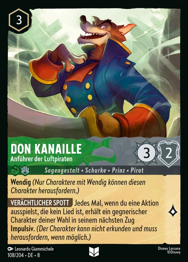 Don Kanaille - Anführer der Luftpiraten