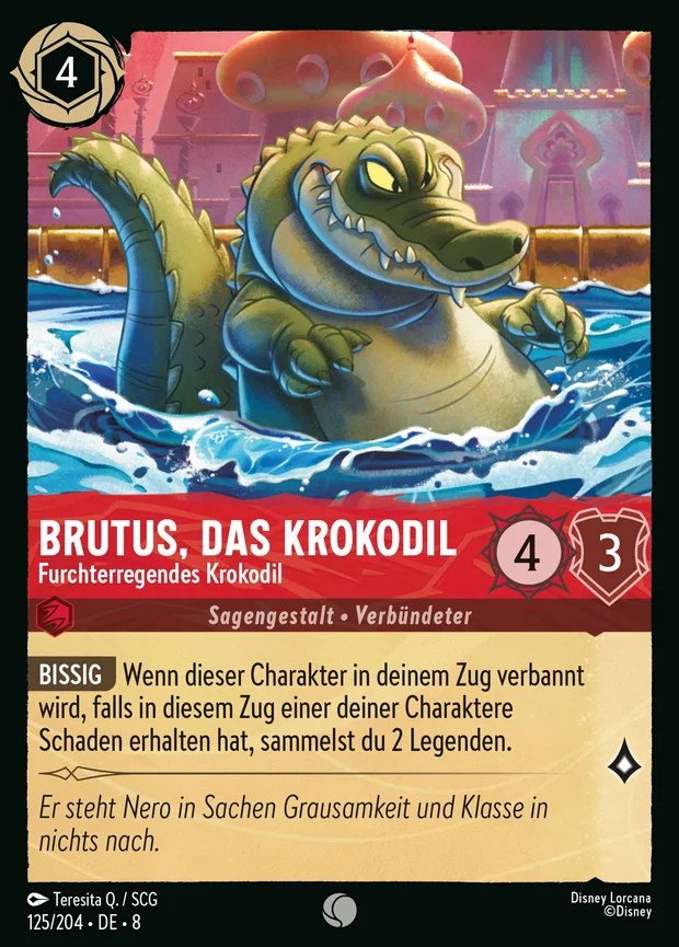 Brutus, das Krokodil - Furchterregendes Krokodil