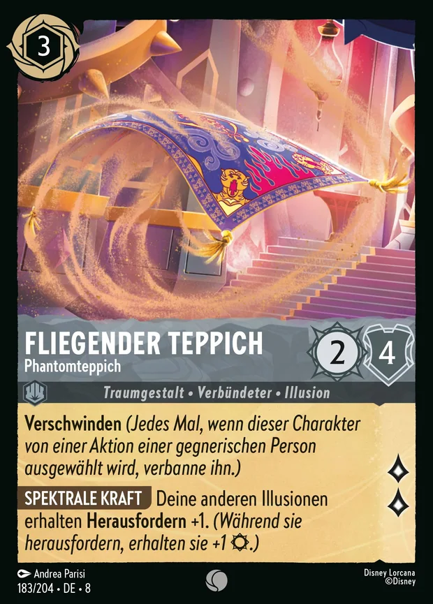 Fliegender Teppich - Phantomteppich