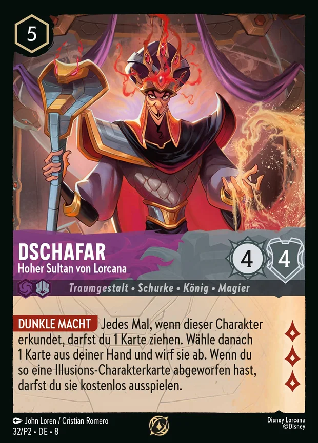 Dschafar - Hoher Sultan von Lorcana