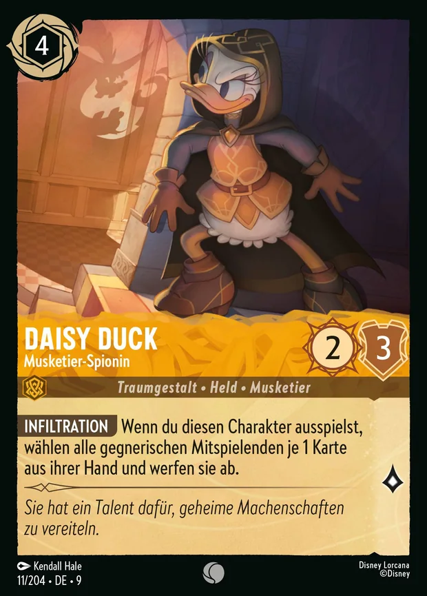 Daisy Duck - Musketier-Spionin
