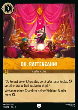 Oh, Rattenzahn!