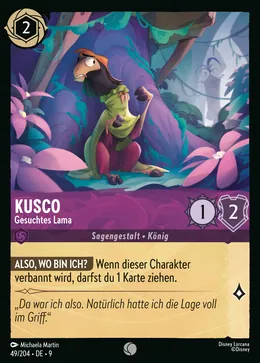 Kusco - Gesuchtes Lama