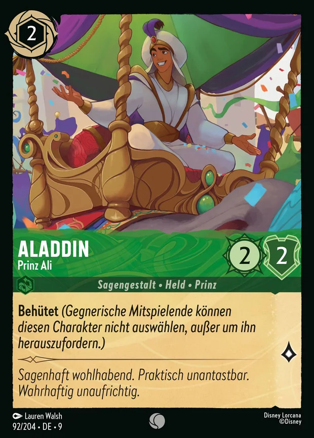 Aladdin - Prinz Ali