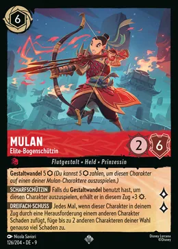 Mulan - Elite-Bogenschützin